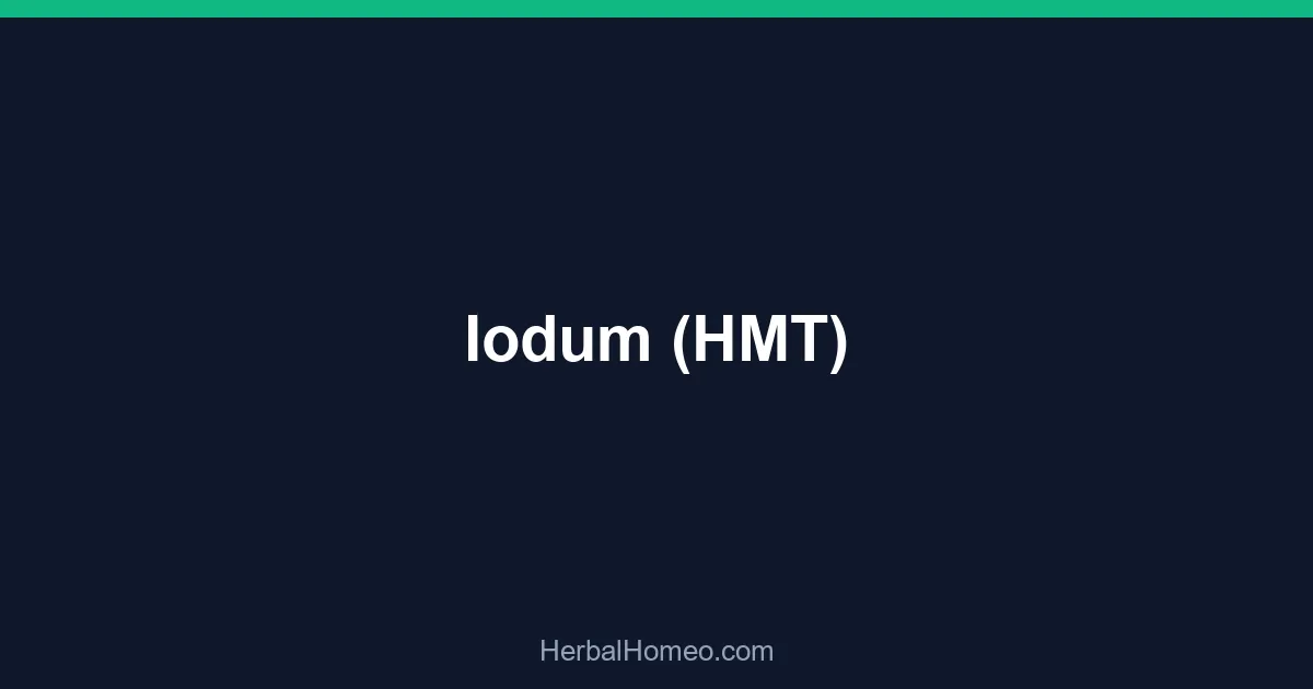 Iodum (HMT)