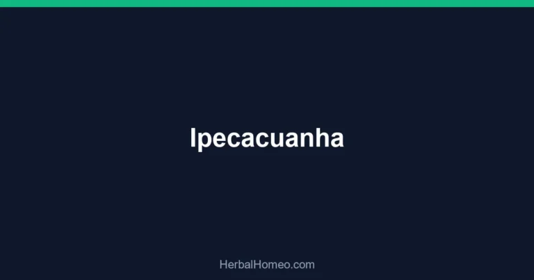 Ipecacuanha