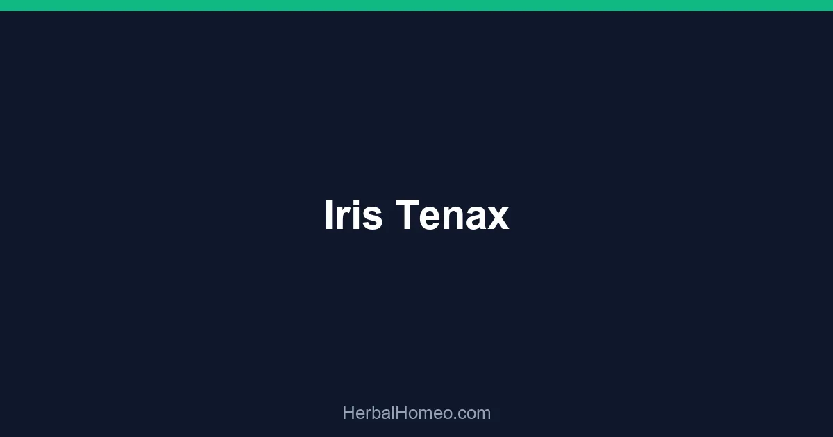 Iris Tenax