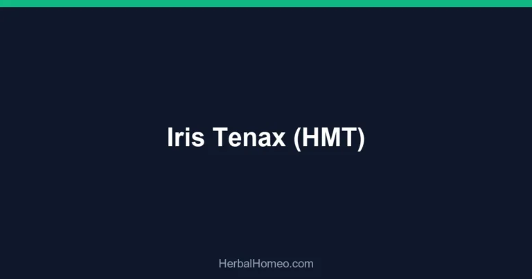 Iris Tenax (HMT)