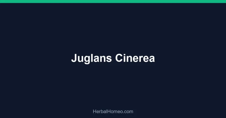 Juglans Cinerea