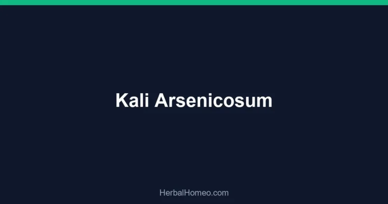 Kali Arsenicosum