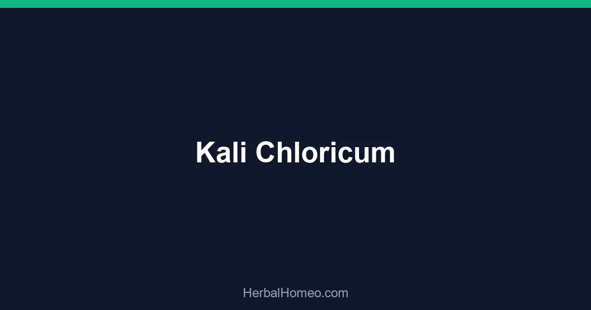 Kali Chloricum