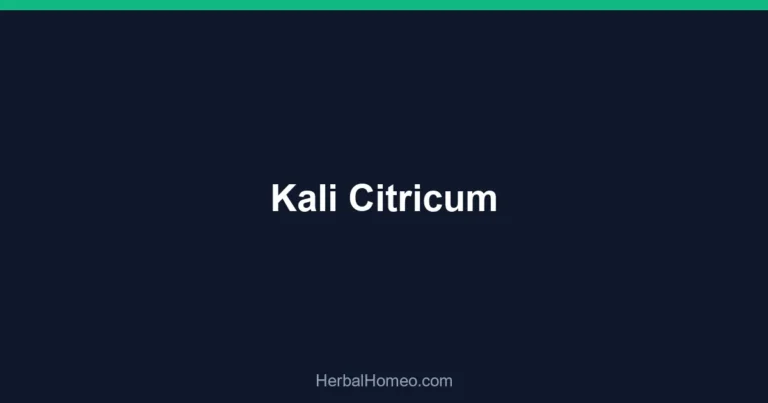 Kali Citricum