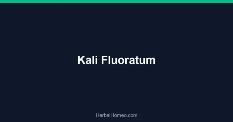 Kali Fluoratum