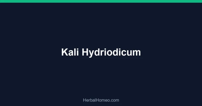 Kali Hydriodicum