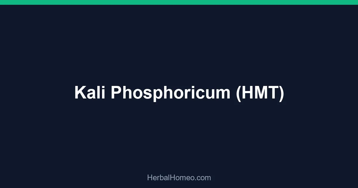 Kali Phosphoricum (HMT)