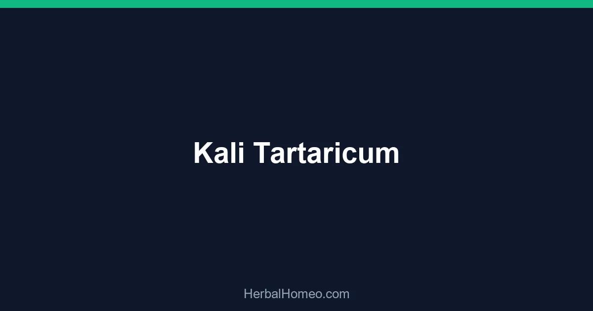 Kali Tartaricum