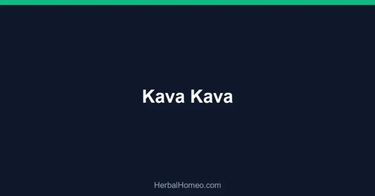 Kava Kava
