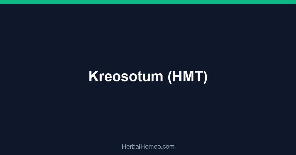 Kreosotum (HMT)