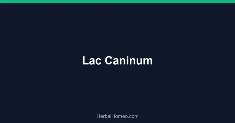 Lac Caninum