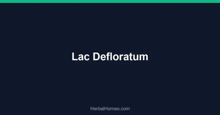Lac Defloratum