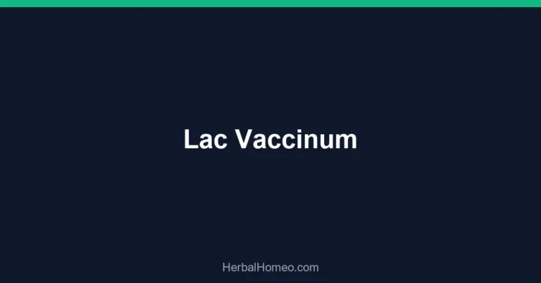 Lac Vaccinum