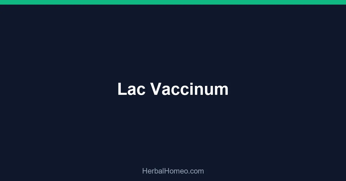 Lac Vaccinum