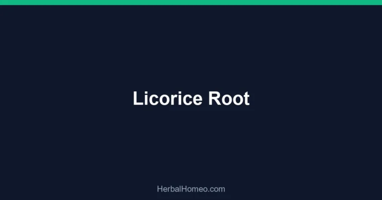 Licorice Root