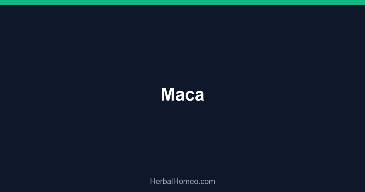 Maca