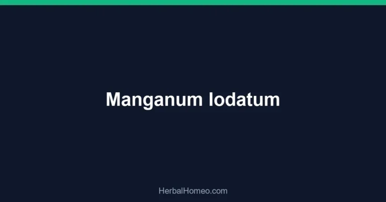 Manganum Iodatum