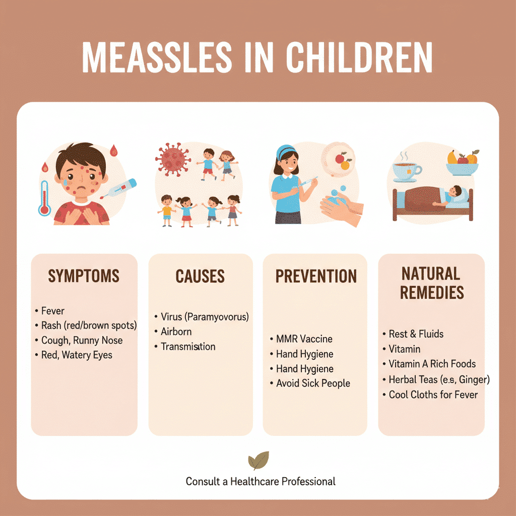 Measles in Children Symptoms, Causes, Prevention Natural Remedies-min