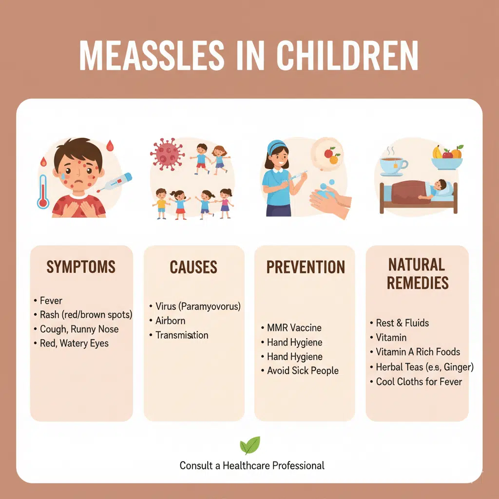 Measles in Children Symptoms, Causes, Prevention Natural Remedies-min