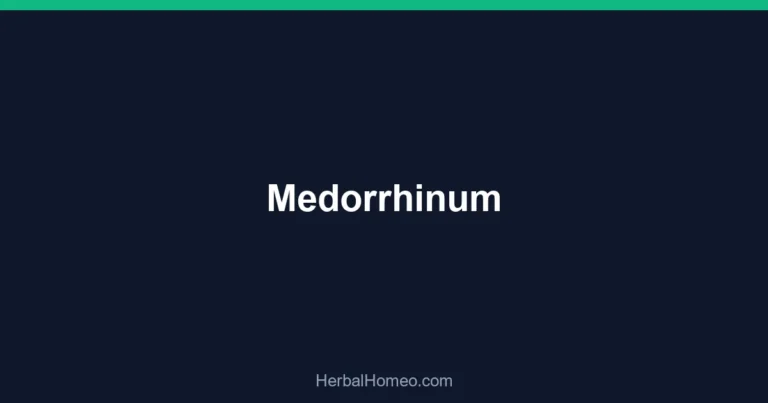 Medorrhinum