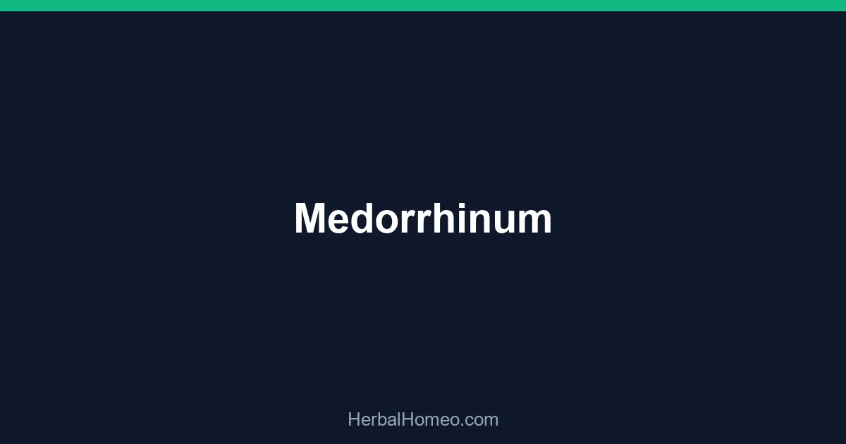 Medorrhinum