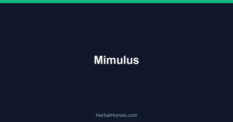 Mimulus
