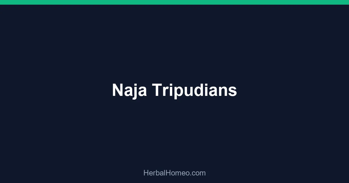 Naja Tripudians