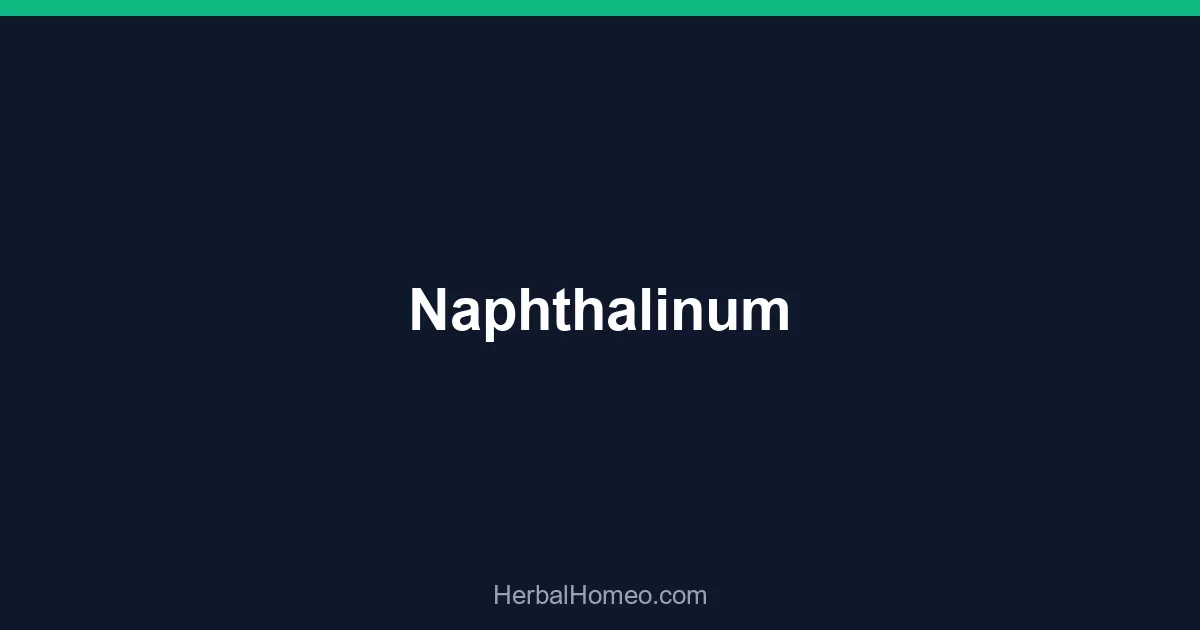 Naphthalinum