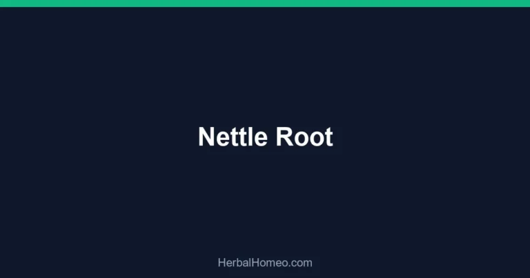Nettle Root
