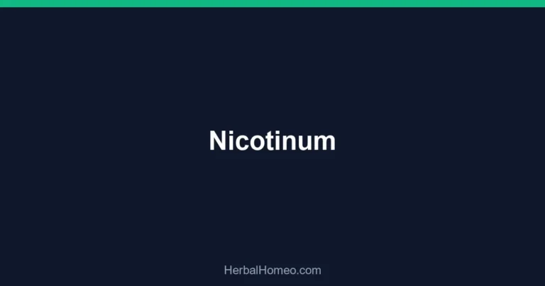 Nicotinum
