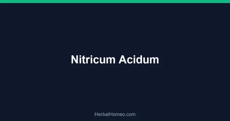 Nitricum Acidum