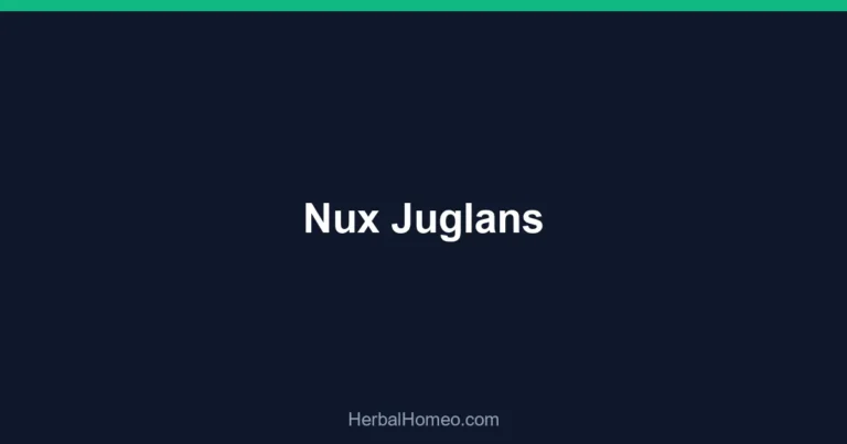 Nux Juglans