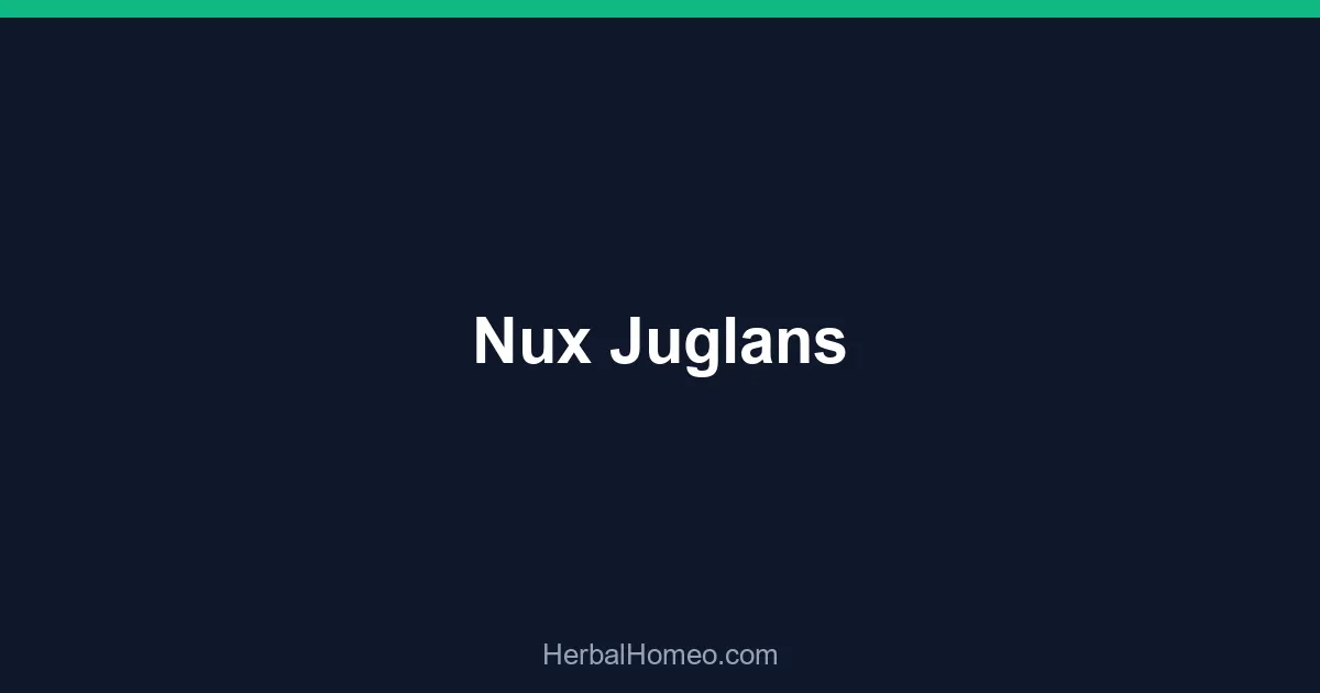Nux Juglans