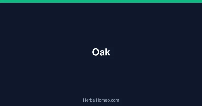 Oak