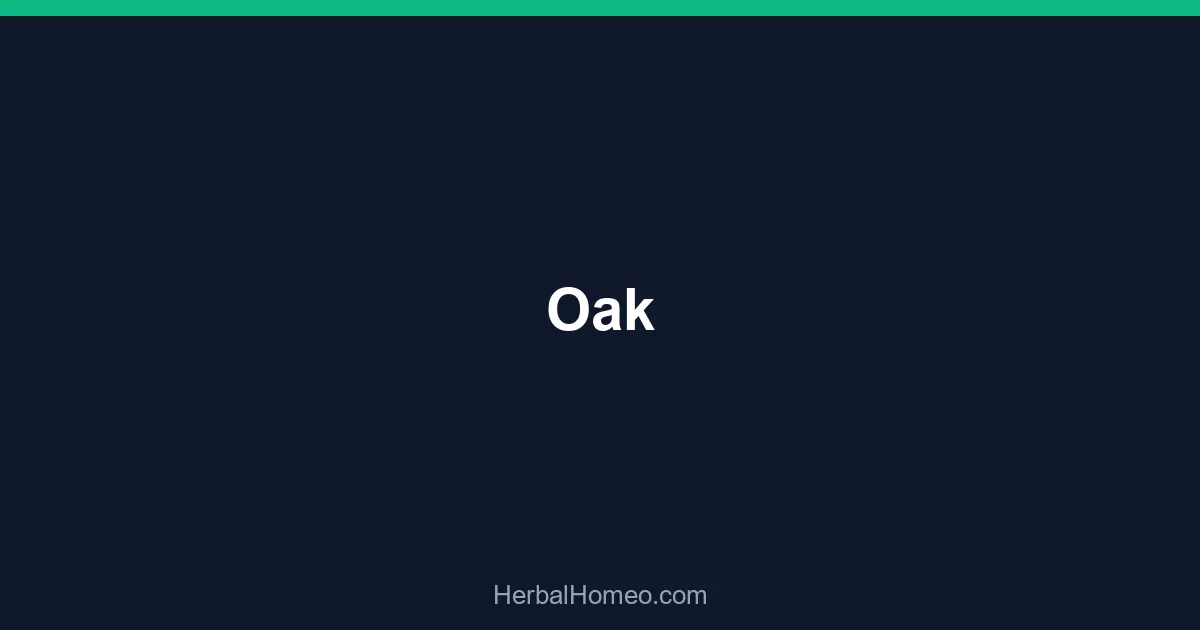 Oak