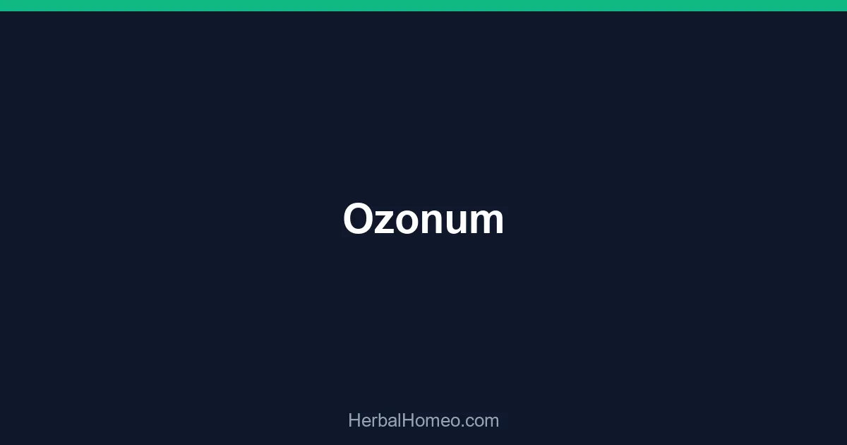 Ozonum
