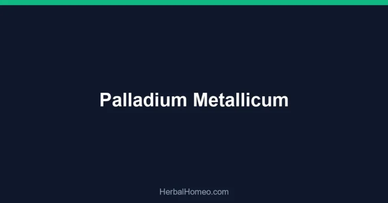 Palladium Metallicum