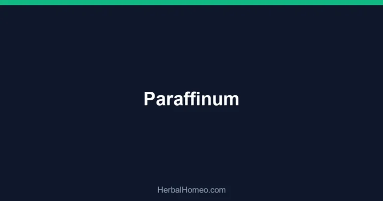 Paraffinum