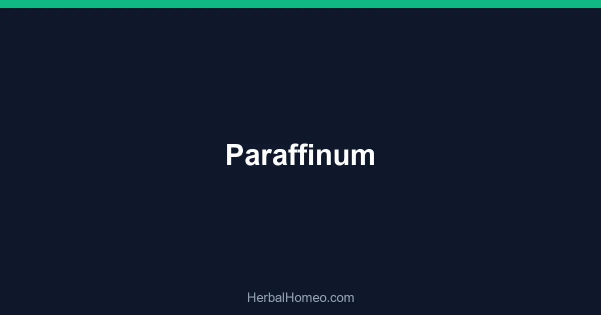 Paraffinum