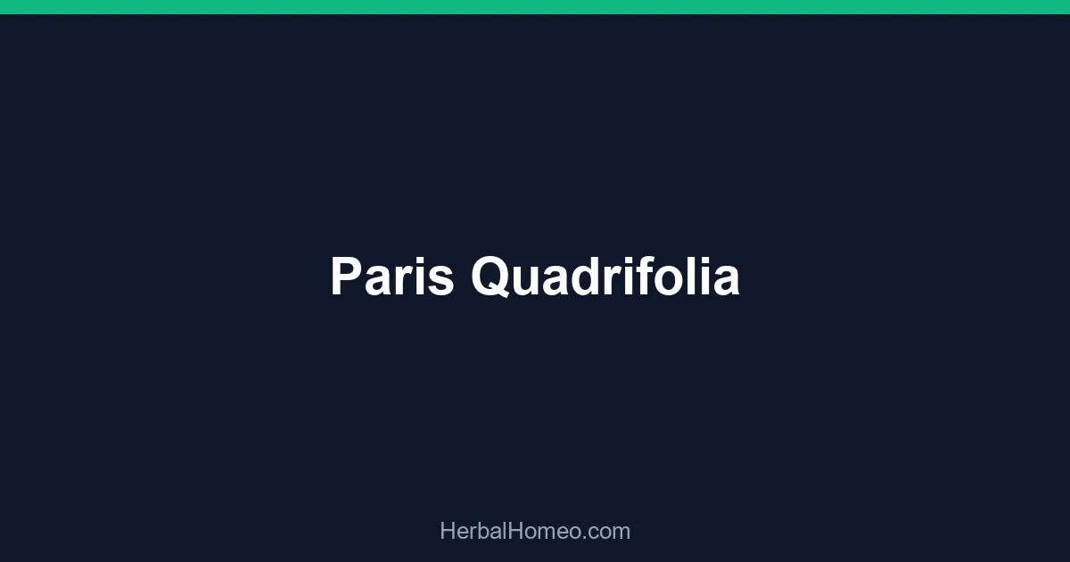Paris Quadrifolia