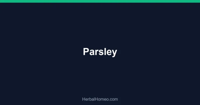 Parsley