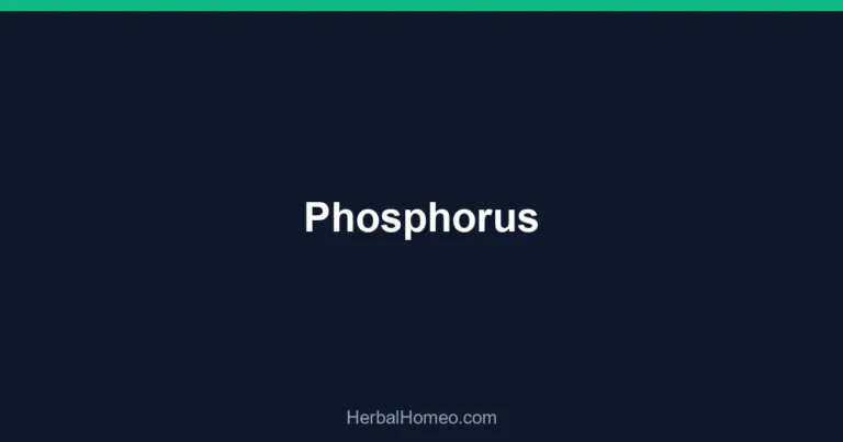 Phosphorus