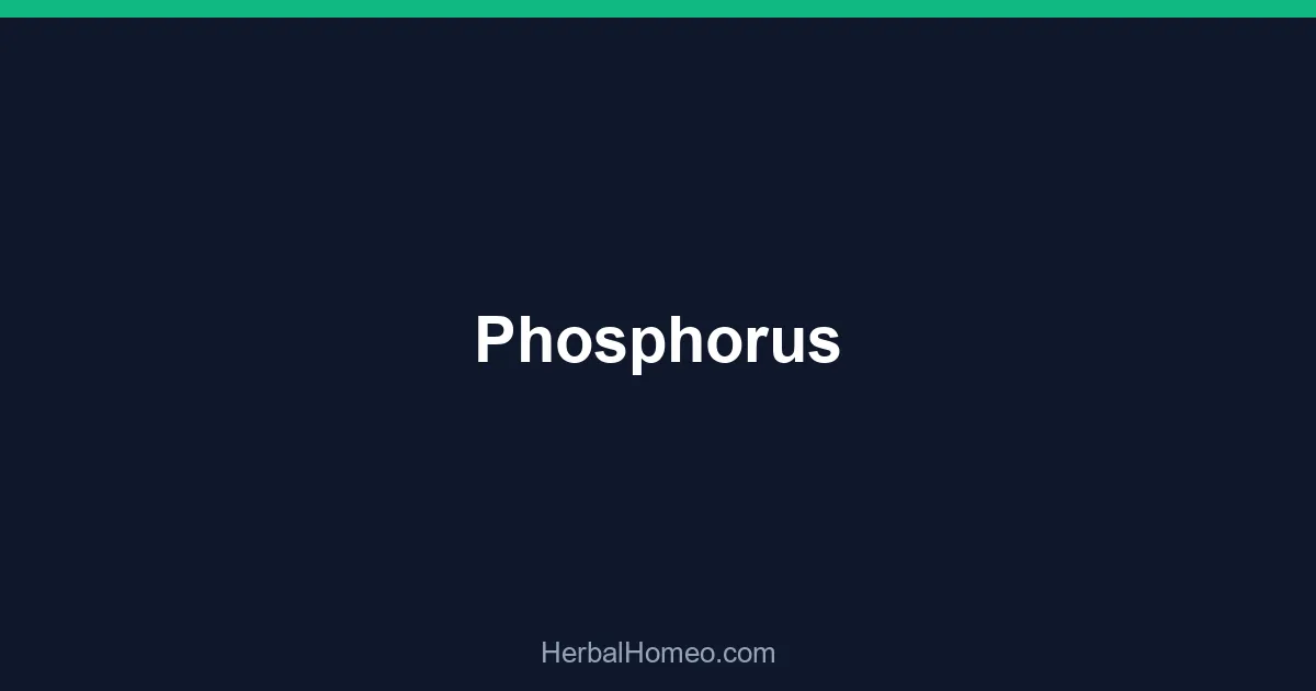 Phosphorus