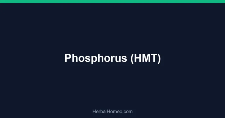 Phosphorus (HMT)