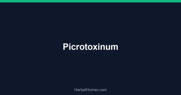Picrotoxinum