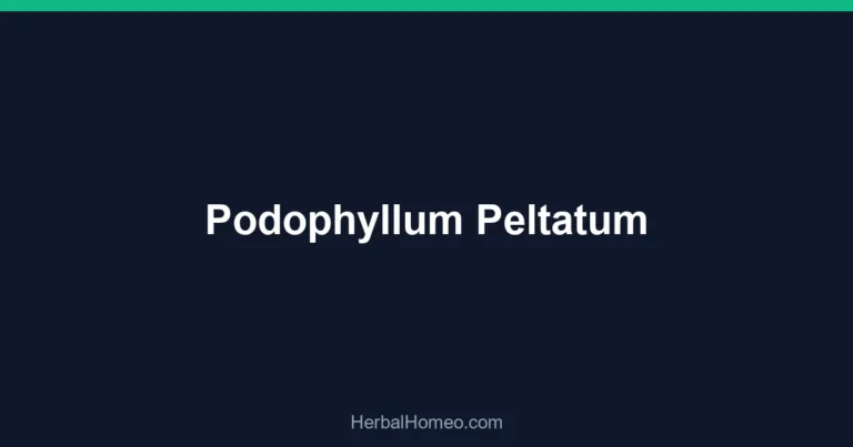 Podophyllum Peltatum