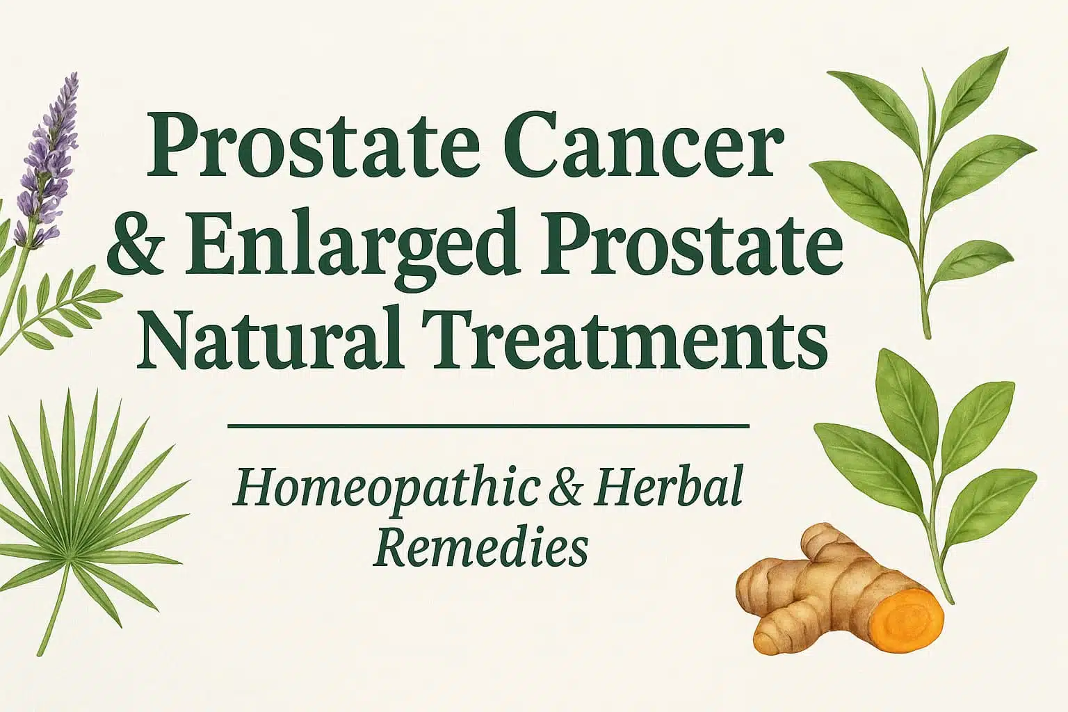 Prostate Cancer Natural Treatment