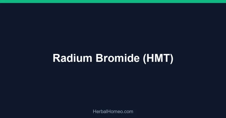 Radium Bromide (HMT)