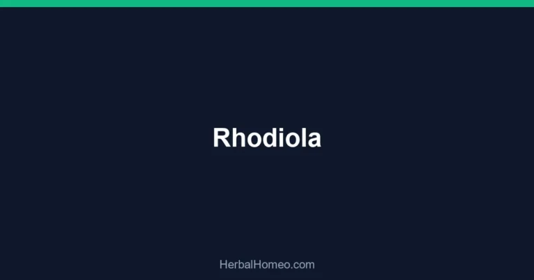 Rhodiola