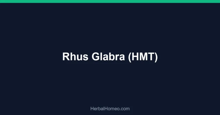 Rhus Glabra (HMT)